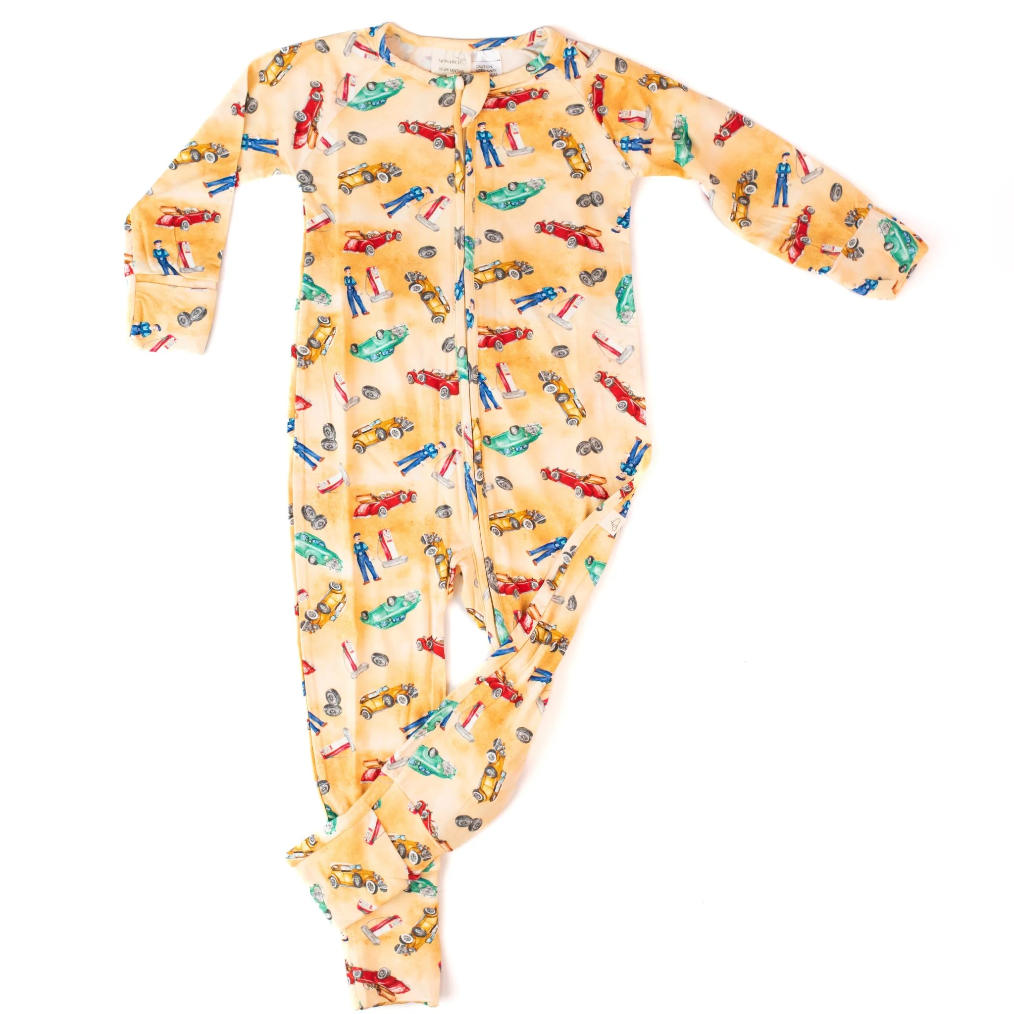 Bamboo Romper (Bootysuit) V3.0 | Desert Storm (Long) - Image 3