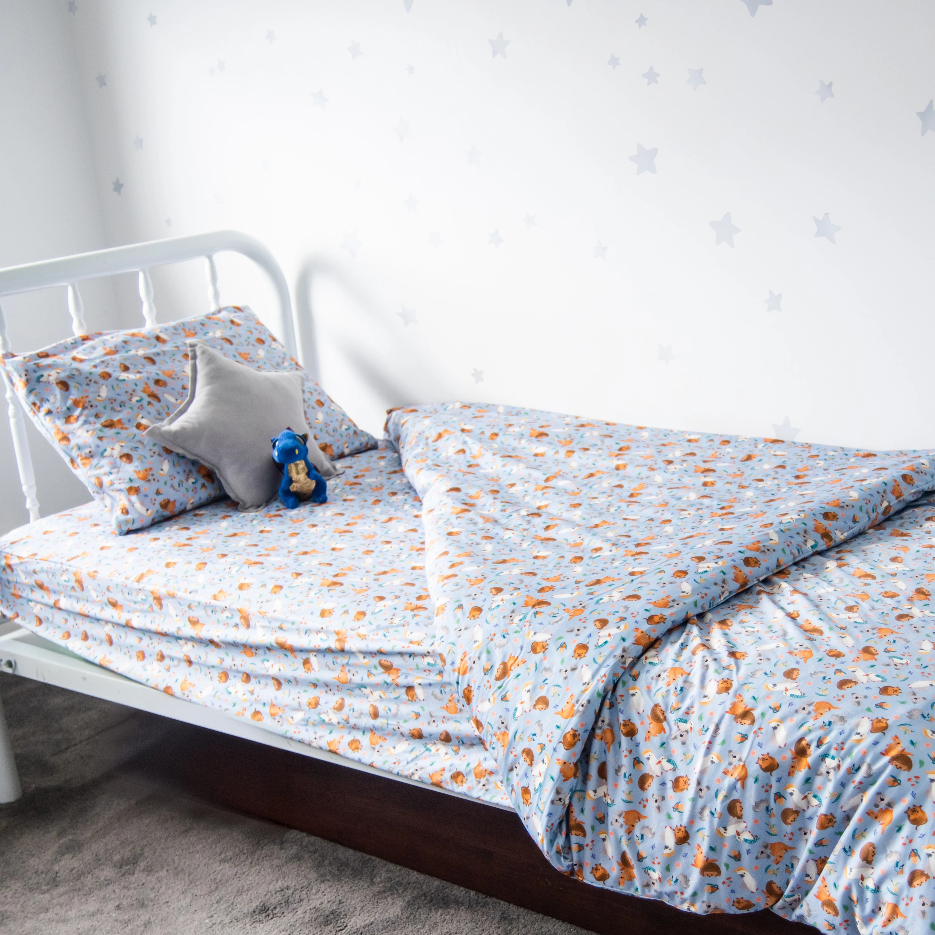 No-Leak Quilt Cover | True Blue - Image 3