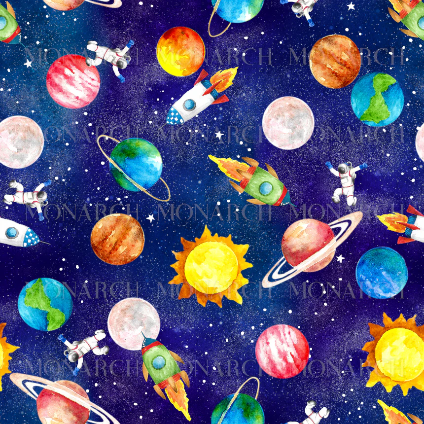 Ultimate Wipeable Cloth Nappy (Deluxe) | Blast Off - Image 8
